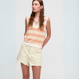 Aldo Martins Corfu Sleeveless Top in Salmon