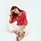 Aldo Martins Nora Multicoloured V-Neck Top