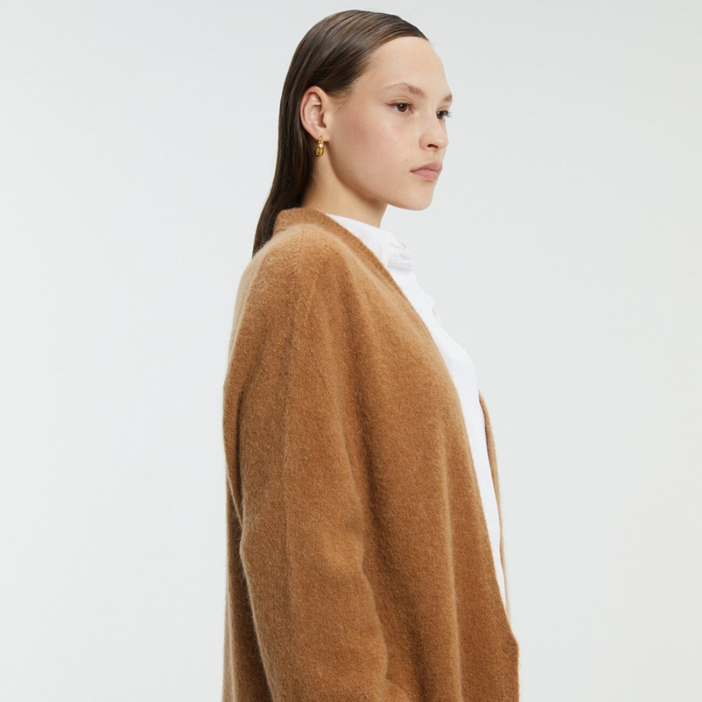 ANDAM Knit Jacket Colour Camel