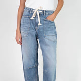 Le Temps Des Cerises Balloon Jeans Madie Blue