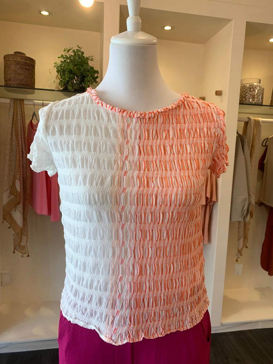 Aldo Martins Palma Top in Coral