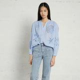 La Petite Étoile Bleu Boliane Blouse