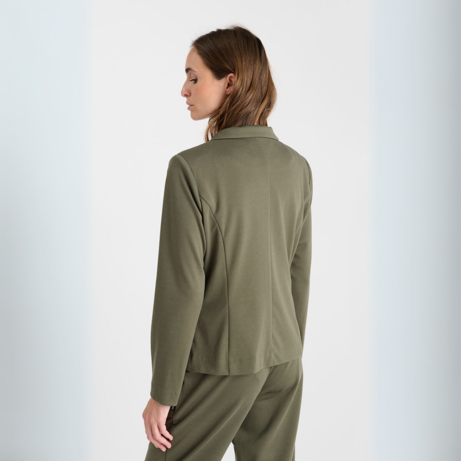 Le Temps Des Cerises Lizard Short Soft Oscar Blazer Jacket