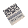 Le Temps Des Cerises Printed Mono Ice Cream Scarf