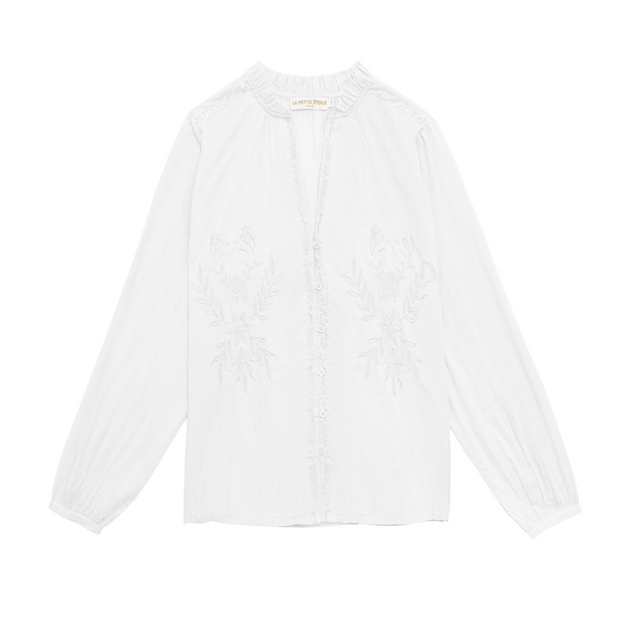 La Petite Etoile Blythe Blanc Blouse