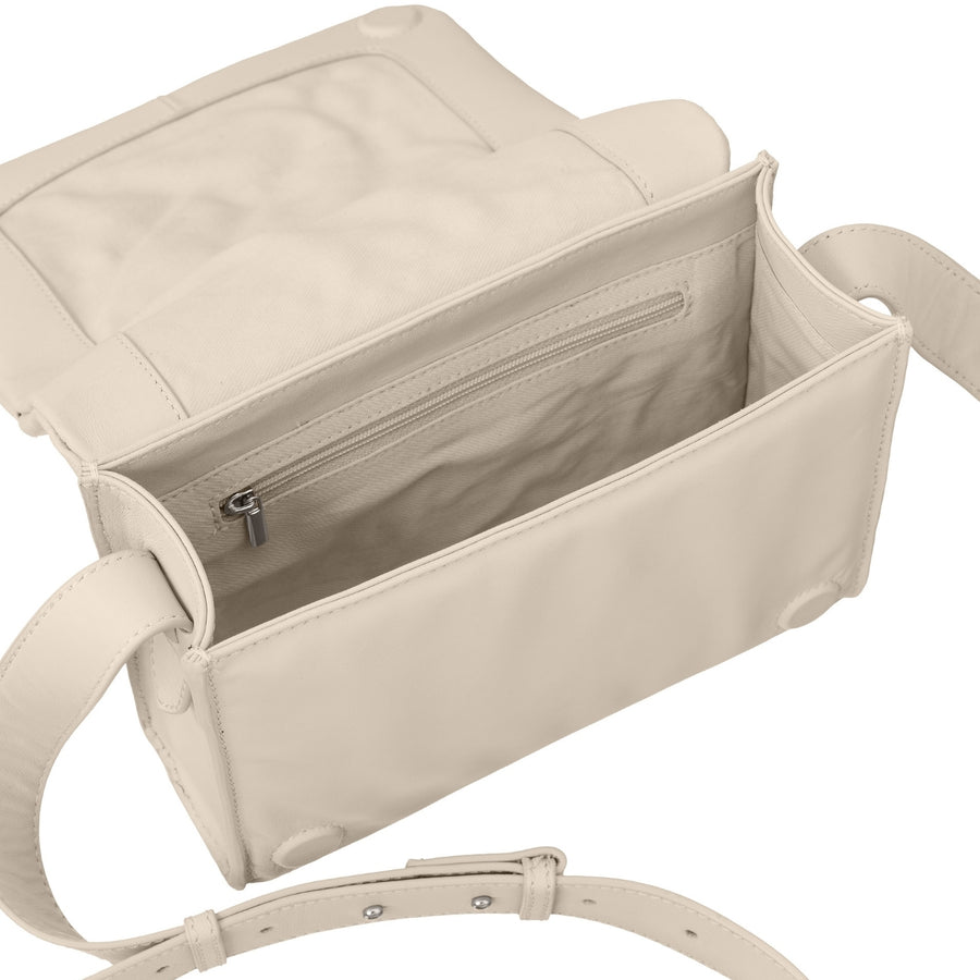 YAYA Bone White Braided Crossbody Bag