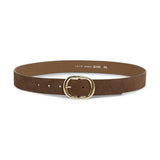 YAYA Tan Brown 99051 Suede Belt