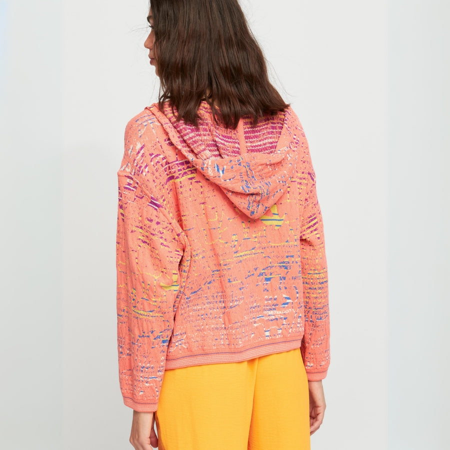 Aldo Martins Reversible Lagos Jacket in Coral