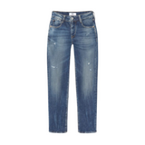 Le Temps Des Cerises Blue Bam Slim Distressed Jeans