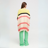 Aldo Martins Veinilla Grau Abstract Long Cardigan