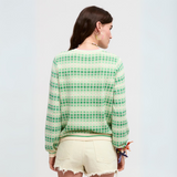 Aldo Martins Cook Button-Up Top in Verde Green