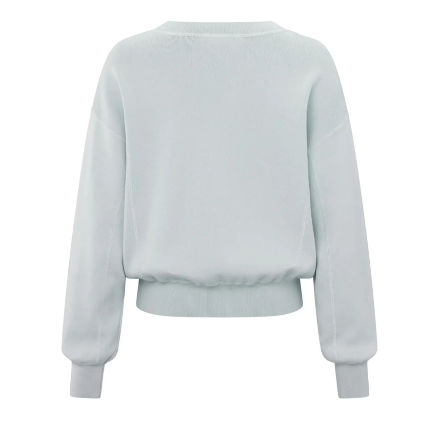 YAYA Sky Grey Soft Sweater