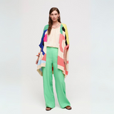 Aldo Martins Veinilla Grau Abstract Long Cardigan