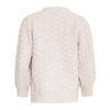Smashed Lemon Sand Puff Sleeve Sweater
