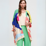 Aldo Martins Veinilla Grau Abstract Long Cardigan