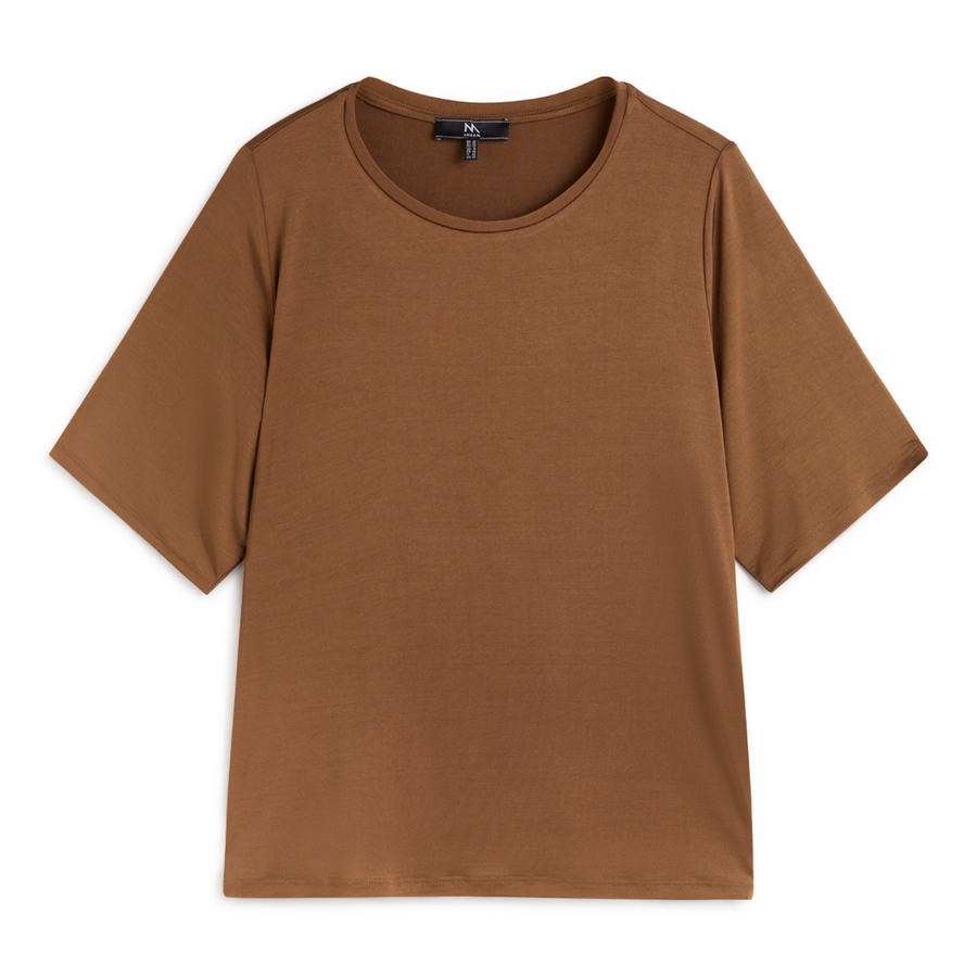 Andam Comfy T-Shirt in Camel 152