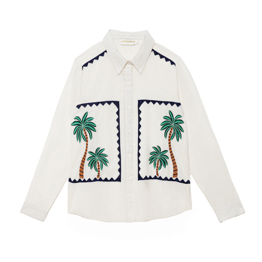 La Petite Etoile Celes Blouse in Ecru