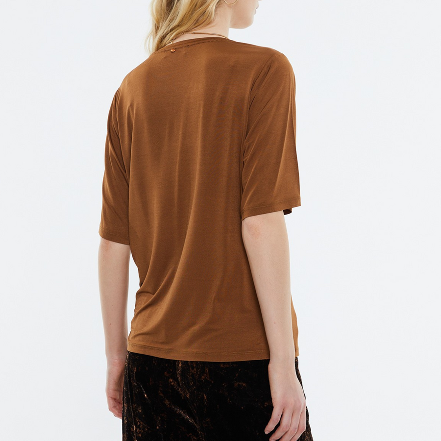 Andam Comfy T-Shirt in Camel 152