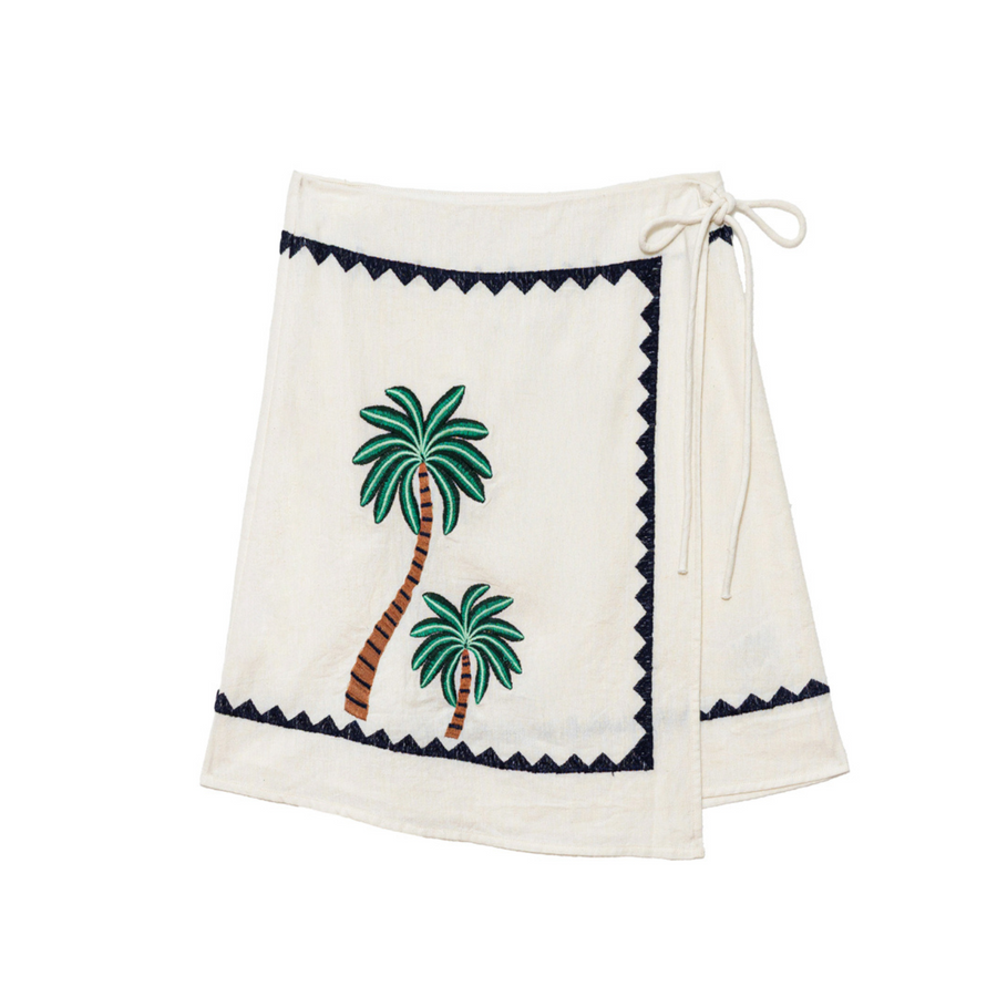 La Petite Etoile Josey Skirt in Ecru