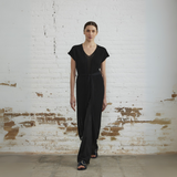 Sita Murt Long Black Belted Vest