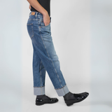 Le Temps Des Cerises Blue 460 Jam Boyfriend Jeans