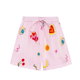 La Petite Etoile Sylvie Rose & Ecru Short