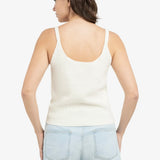 YAYA Ecru 99053 Knitted Tanktop
