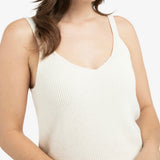 YAYA Ecru 99053 Knitted Tanktop