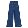 La Petite Etoile Flared Atlanta Jean in Wash Denim