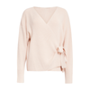 Smashed Lemon Sand Side-Tie Cardigan