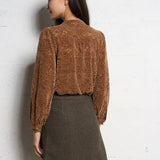 La Petit Étoile Bolentia Camel Blouse