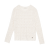 La Petite Etoile Textured Morgane Pull-Over in Ecru