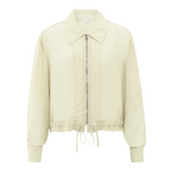 Yaya Summer Sand Blouse Jacket with Zipper