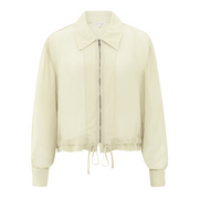 Yaya Summer Sand Blouse Jacket with Zipper