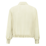 Yaya Summer Sand Blouse Jacket with Zipper