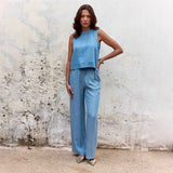 La Petite Étoile Stone Taiko Sleeveless Top