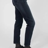 Le Temps Des Cerises Zep Blue/Black Pulp High Asymmetrical Zip Jean