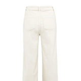 YAYA Birch Beige Woven Cargo Trousers With Straight Leg