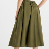 Le Temps Des Cerises Olena Army Skirt