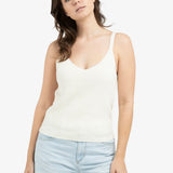 YAYA Ecru 99053 Knitted Tanktop
