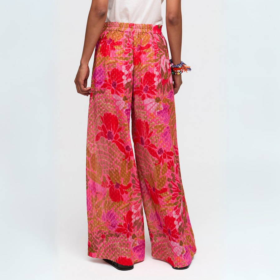 Aldo Martins Odile Multicolour Wide Leg Pants