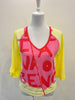 Aldo Martins Amarillo Yellow Niza Printed Loose Fit T-Shirt
