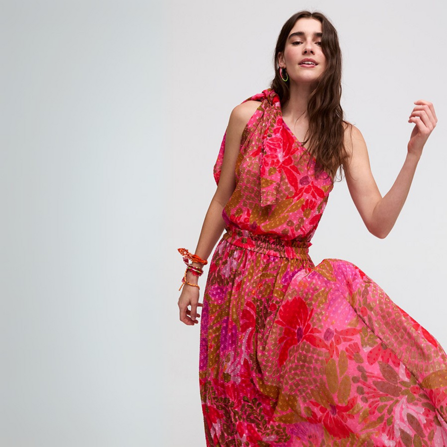Aldo Martins Nour One-Shoulder Multicolour Top