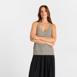 Le Temps Des Cerises Vary Chalk Tank Top