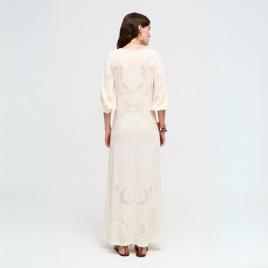 Aldo Martins Vanier Long Dress in Crudo