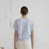 Sita Murt Sky Blue Short Sleeve Sweater