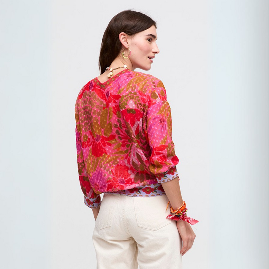 Aldo Martins Nora Multicoloured V-Neck Top