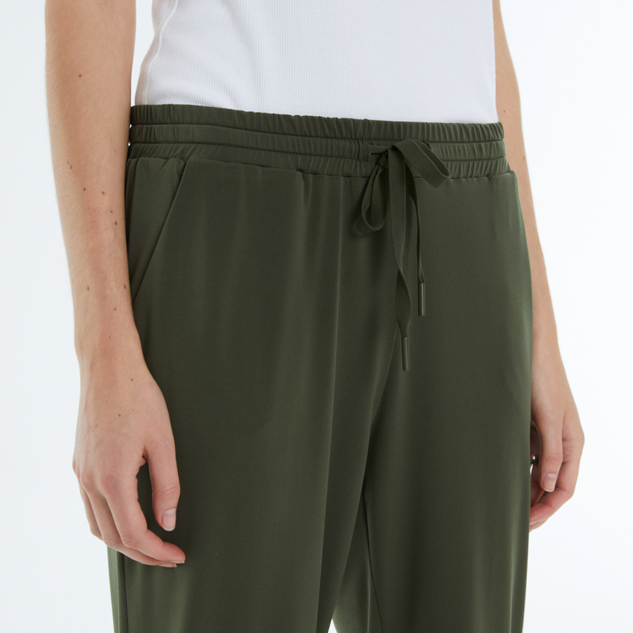 Andam Khaki Drawstring Pants