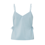 Yaya Baby Blue Strappy Top with Drawstrings