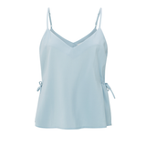 Yaya Baby Blue Strappy Top with Drawstrings